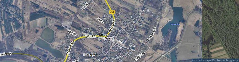 Zdjęcie satelitarne Wąska ul.